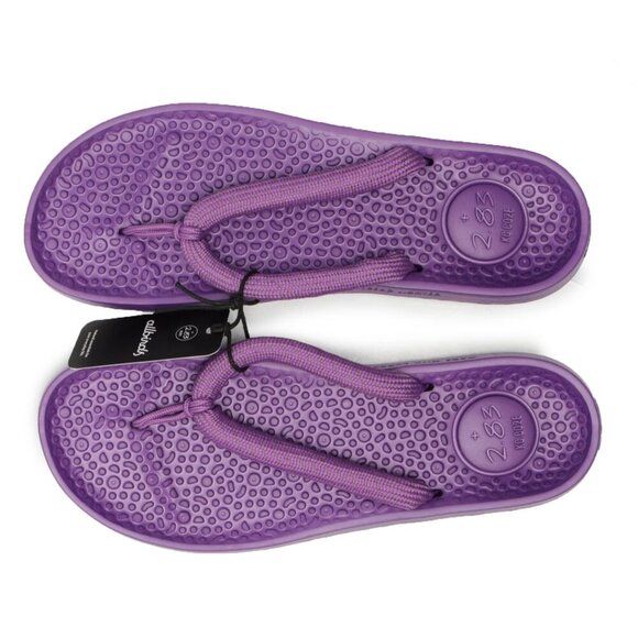 Allbirds Flip Flops Sugar Zeffers Purple Thong Sandals Shoes (M14 /W16) NEW - Picture 2 of 7